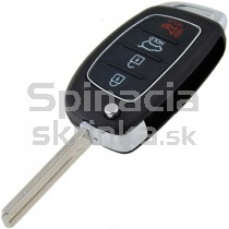 Obal kľúča, holokľúč pre Hyundai Sonata, štvortlačítkový s elektronikou 15-17