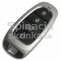 Obal kľúča, holokľúč pre Hyundai Sonata, štvortlačítkový s elektronikou 20-21 Keyless