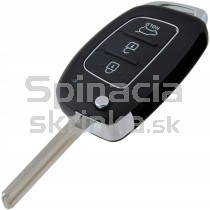 Obal kľúča, holokľúč pre Hyundai Sonata, trojtlačítkový s elektronikou 14-16