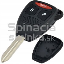Obal kľúča, holokľúč pre Jeep 3-tlačítkový