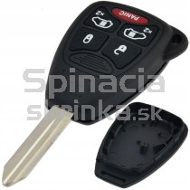 Obal kľúča, holokľúč pre Jeep 5-tlačítkový CY24