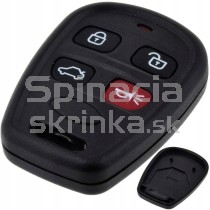 Obal kľúča, holokľúč pre Kia Cerato, 4-tlačidla