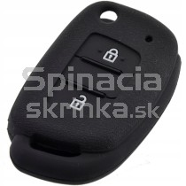 Silikonový obal, púzdro kľúča pre Hyundai Tucson Elantra Sonata I10 IX20 IX30 čierny
