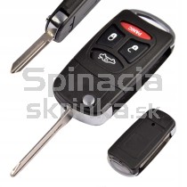 Obal kľúča, holokľúč pre Jeep 4-tlačidla Hrot: CY24