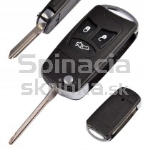 Obal kľúča, holokľúč pre Jeep trojtlačítkový Hrot: CY24