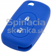 Silikonový obal, púzdro kľúča, Audi modrý