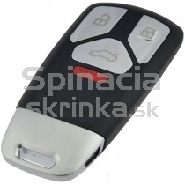 Obal kľúča, holokľúč pre Audi, 4-tlačítkový