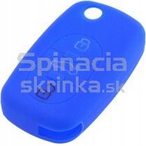 Silikonový obal, púzdro kľúča, modrý Audi A2 A3 A4 A6 A8 TT