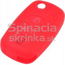 Silikonový obal, púzdro kľúča, červený Audi A2 A3 A4 A6 A8 TT