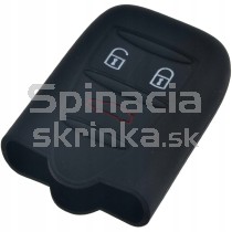 Silikonový obal, púzdro kľúča, pre Alfa Romeo 159 čierny