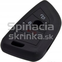 Silikonový obal, púzdro kľúča, čierny pre BMW rad 5, rad 7