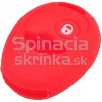 Silikonový obal, púzdro kľúča, Mini Cooper One červený