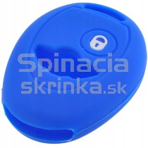 Silikonový obal, púzdro kľúča, Mini Cooper One modrý
