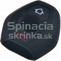 Silikonový obal, púzdro kľúča, BMW rad 3, 5, 7, X3, X5 čierny