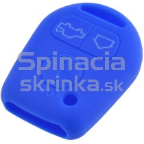 Silikonový obal, púzdro kľúča, modrý  pre BMW