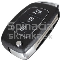 Obal kľúča, holokľúč Hyundai ix35, trojtlačítkový 
