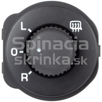 Ovládanie vypínač elektrického zrkadla Škoda Fabia 5J1959565