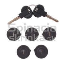 Sada vložiek zámkov dverí 5 ks Peugeot Expert 96-06 