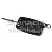 Obal kľúča, holokľúč pre Audi A4 trojtlačítkový vyskakovací