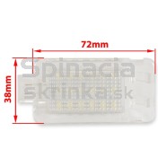 LED Osvetlenie batožinového priestoru Volvo S80 od 2000