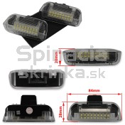 LED svetlo dverí Škoda Superb, 1K0947411A