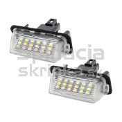 LED Osvetlenie ŠPZ Toyota Camry 12-16