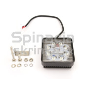 LED Pracovné svetlo 27W, štvorcové
