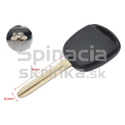 Obal kľúča, holokľúč Toyota Yaris, 2 tlačítkový 46 mm b