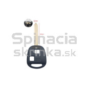 Obal kľúča, holokľúč Toyota Celica, 2 tlačítkový 50 mm a