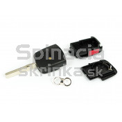 Obal kľúča, holokľúč, trojtlačítkový  pre Audi A8 a