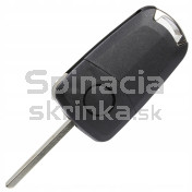 Obal kľúča, holokľúč pre Opel Zafira C, dvojtlačítkový