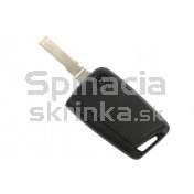 Obal kľúča, holokľúč pre VW Golf MK7, trojtlačítkový, čierny a