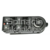 Ovládaci panel vypínač sťahovania okien Opel Astra III H, 13228877, 13228699