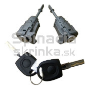 Vložka zámku, 2x kľúč Audi A6 C5 ľavá+pravá strana, 97-05