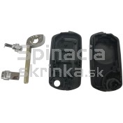 Obal kľúča, holokľúč pre Land Rover Discovery, 3 tlačítkový b
