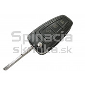 Obal kľúča, holokľúč pre Ford Mondeo Mk4 FL, trojtlačítkový, čierny