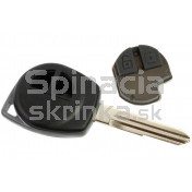 Obal kľúča, holokľúč pre Suzuki SX4, dvojtlačítkový