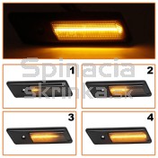 Smerovka bočná LED pravá+ľavá dymová dynamická BMW rad 5 E34 87-96 a