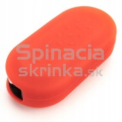 Silikonový obal, púzdro kľúča, červený pre Fiat Linea a