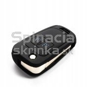 Silikonový obal, púzdro kľúča, čierny pre Opel Corsa E