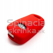 Silikonový obal, púzdro kľúča, červený pre Hyundai i10 a