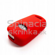 Silikonový obal, púzdro kľúča, červený pre Kia Ceed a
