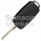 Obal kľúča, holokľúč VW Bora, dvojtlačítkový 1J0959753N a