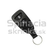 Obal kľúča, holokľúč pre Kia Shuma, 2-tlačítkový, čierny