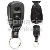 Obal kľúča, holokľúč pre Hyundai Matrix, 2-tlačítkový, čierny