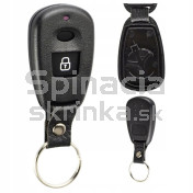 Obal kľúča, holokľúč pre Hyundai Tucson, 2-tlačítkový, čierny