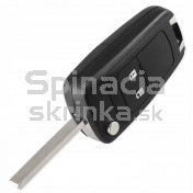 Obal kľúča, holokľúč pre Opel Adam, 2-tlačítkový, s elektronikou c