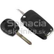 Obal kľúča, holokľúč vyskakovací náhrada za klasický Nissan X-Trail, 2-tlačítkový