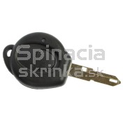 Obal kľúča, holokľúč Peugeot 206, 1-tlačítkový