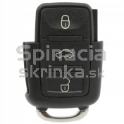 Obal kľúča, holokľúč, vrchná časť VW Caddy III, trojtlačítkový 1K0959753G